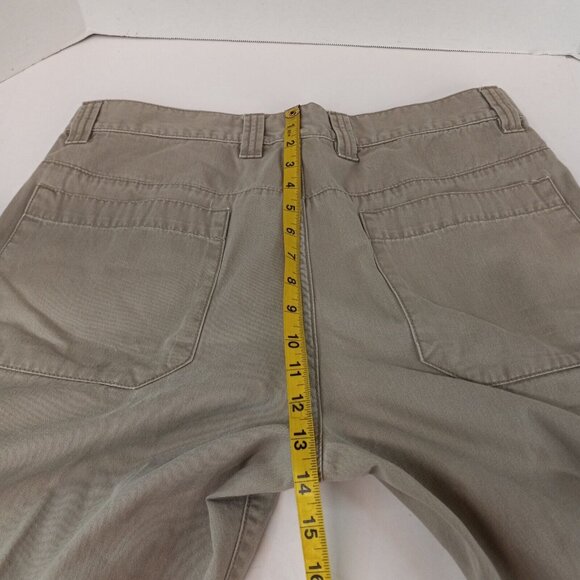 The North Face Tan Flat Front Shorts Classic Style - Picture 12 of 13